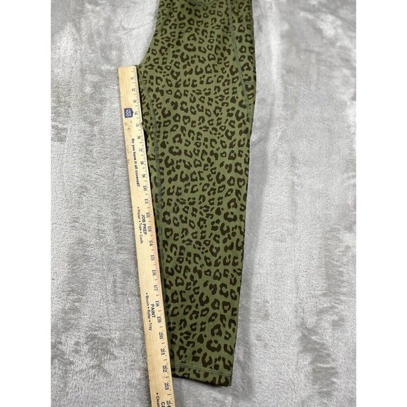 GapFit Sculpt Revolution High-Waisted Leopard Print Leggings - Size Large - Picture 10 of 12
